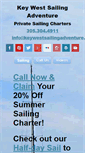Mobile Screenshot of keywestsailingadventure.com